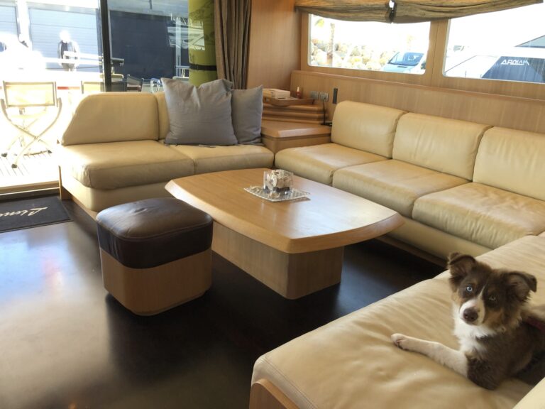 Limitless yacht exterior and decks