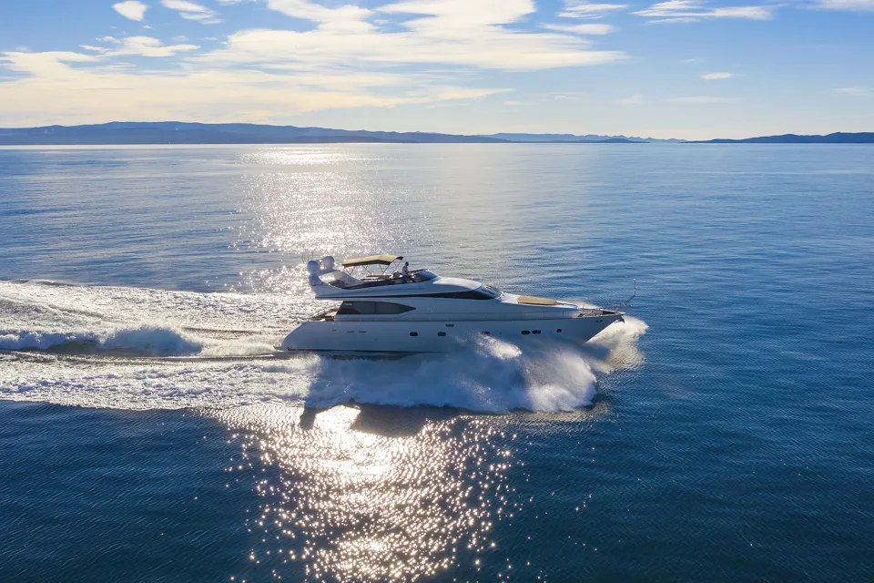 Maiora Limitless cruising the Mediterranean